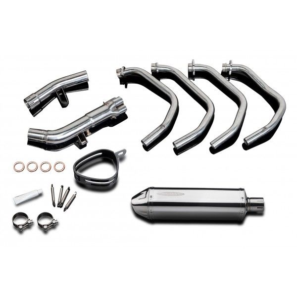 Delkevic volledig systeem Tri-Oval RVS 320mm - GSX1250FA (2010-2016)