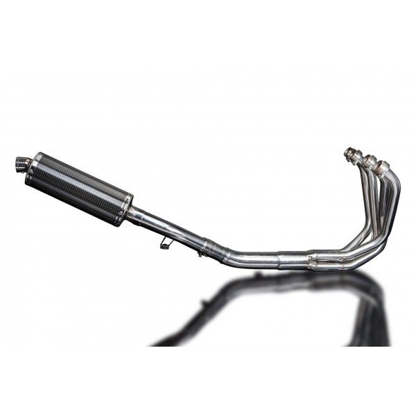 Delkevic volledig systeem Oval Carbon 350mm - GSX650F (2007-2016)