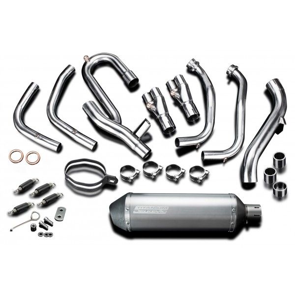 Delkevic volledig systeem X-Oval Titanium 343mm - VFR1200X 12-19