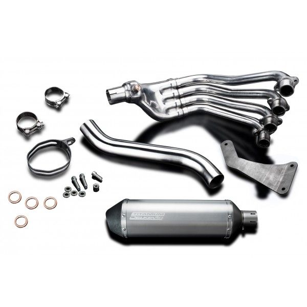 Delkevic volledig systeem X-Oval Titanium 343mm - CBR650F and CB650F (2014-2018)