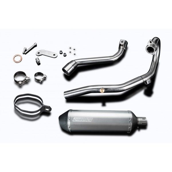 Delkevic volledig systeem X-Oval Titanium 343mm - CRF250L 2017-2019