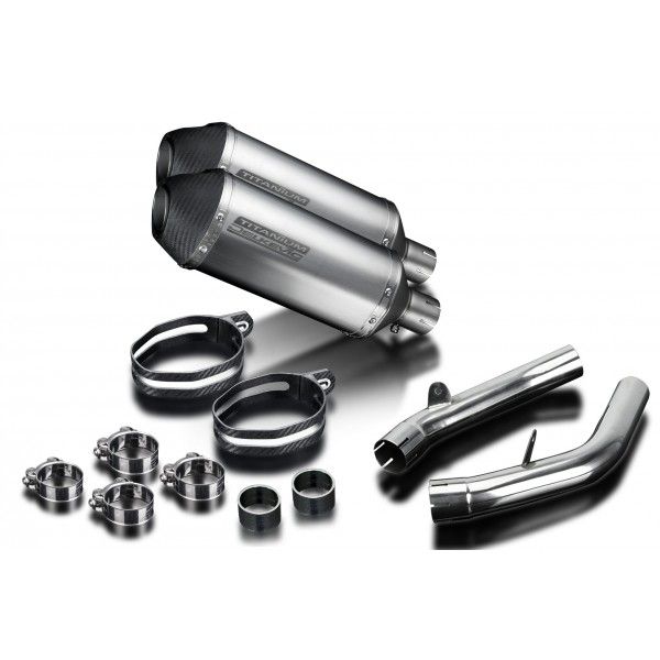 Delkevic slip-on kit X-Oval Titanium 260mm - VTR1000SP2 (2002-2010)