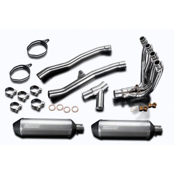 Delkevic volledig systeem X-Oval Titanium - ZZR1400 (2008-2011)