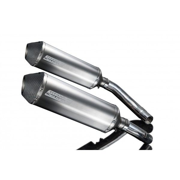 Delkevic slip-on kit X-Oval Titanium 343mm - YZF-R1 (2009-2014)