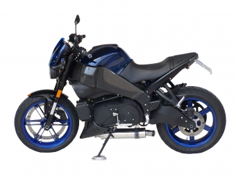 Exan Oval Classic Titanium Einddemper met E-keur Buell XB9 2003 > 2007