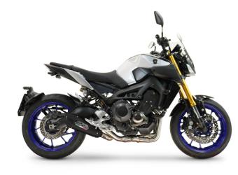 GPR GP-Revo Black Titanium Volledig Uitlaatsysteem met E-keur incl. Katalysator Yamaha MT-09 / FZ-09 2014 > 2016