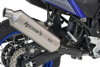 HP Corse SP-2 350 Low Mount Titanium Einddemper met E-keur Yamaha Tenere 700 2019 - 2025