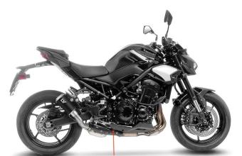 Leovince LV-10 Black Edition RVS Einddemper met E-keur Kawasaki Z900 / Z900 A2 model 2025 - 2026