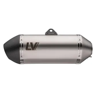 Leovince LV-14 RVS Einddemper met E-keur Moto Morini X-Cape 700 2025 - 2026