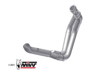 Mivv RVS Decat Voorbochten zonder E-keur BMW F 900 XR 2020 - 2026