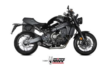 Mivv X-M5 Volledig Uitlaatsysteem zwart RVS zonder E-keur Yamaha MT-09 / SP / FZ-09 2024 -> , R9 2025 ->, XSR 900 / 900 GP 2022 ->