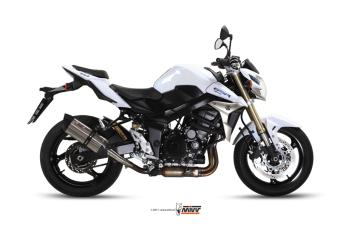Mivv Suono RVS Slip-on Einddemper met E-keur Suzuki GSR 750 2011 > 2016
