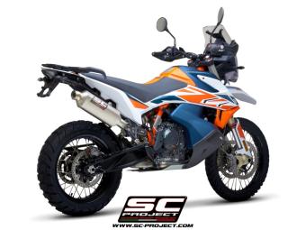 SC-Project Rally Raid Titanium Slip-On Einddemper Euro4 Gekeurd KTM 790 ADVENTURE 2019 - 2020