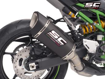 SC Project SC1-R Carbon Slip-On Einddemper Euro5 Gekeurd KAWASAKI Z 900 2020 - 2024