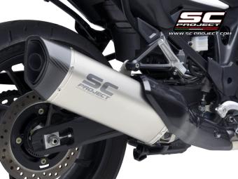 SC-Project SC1-R GT Titanium Slip-On Einddemper Euro5 Gekeurd HONDA NT 1100 2022 - 2024