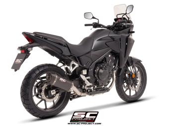 SC-Project SC1-S Carbon Slip-On Einddemper Euro5+ Gekeurd HONDA NX 500 2024 - 2025