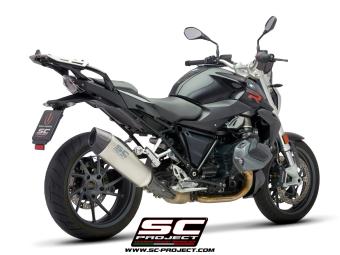 SC-Project X-Plorer II Titanium Slip-On Einddemper Euro4 Gekeurd BMW R 1200 R 2017 - 2018