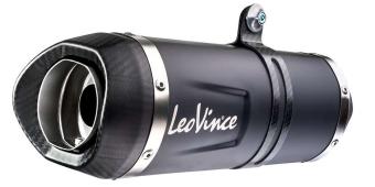 Leovince LV One Evo RVS Black Volledig Uitlaatsysteem met E-keur incl. Katalysator Kawasaki Z 650 RS 2022 - 2024