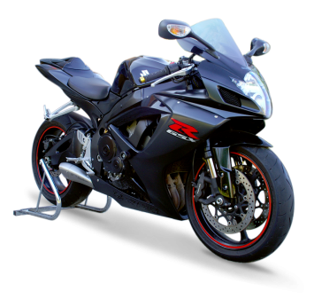 HP Corse Hydroform RVS Slip-on Einddemper met E-keur Suzuki GSX-R 750 2006-2007