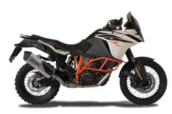 HP Corse SPS RVS Einddemper met E-keur KTM 1090 Adventure 2017 - 2020
