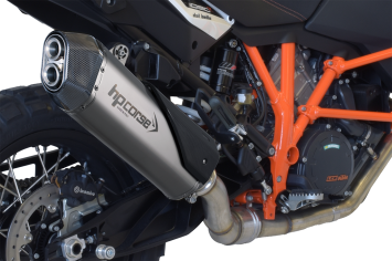 HP Corse SPS RVS Einddemper met E-keur KTM 1090 Adventure 2017 - 2020