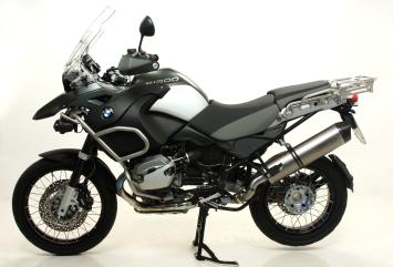 Arrow Maxi Race-Tech Titanium Carbon Endcap Einddemper met E-keur BMW R1200GS 2010 > 2012