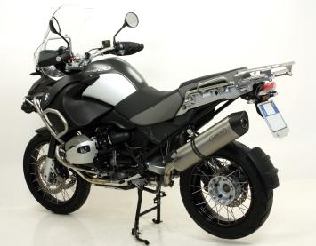 Arrow Maxi Race-Tech Titanium Carbon Endcap Einddemper met E-keur BMW R1200GS 2010 > 2012