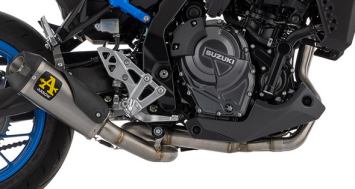 Arrow Works Titanium Carby Endcap Volledig Uitlaatsysteem met E-keur Suzuki GSX-8S / GSX-8R 2024 - 2025