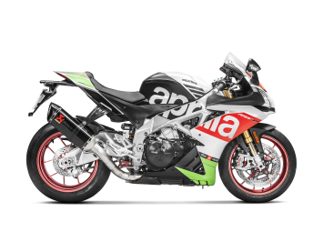 Akrapovic Evolution Line Carbon Compleet Uitlaatsysteem zonder E-keur Aprilia RSV4 2015 > 2020