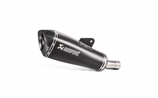 Akrapovic Slip-On Line Titanium Black Einddemper met E-keur BMW R 1200 R 2015 > 2018