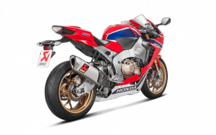 Akrapovic Slip-On Line Titanium Einddemper met E-keur Honda CBR 1000 RR / SP / SP2 2017 > 2019