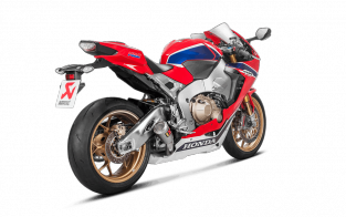 Akrapovic Slip-On Line Titanium Einddemper zonder E-keur Honda CBR 1000 RR / SP / SP2 2017 - 2019