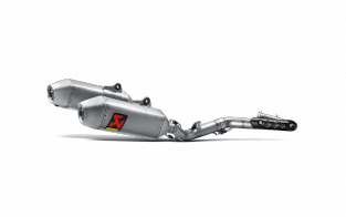 Akrapovic Racing Line Titanium Volledig Uitlaat Systeem zonder E-keur Honda CRF 450 R / RX 2015 - 2016