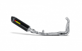 Akrapovic Racing Line Carbon Volledig Uitlaatsysteem zonder E-keur Kawasaki Z1000 SX 2014 > 2020