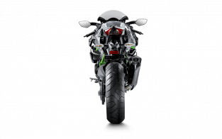 Akrapovic Slip-On Line Carbon Einddemper zonder E-keur Kawasaki Ninja H2 2015 - 2020