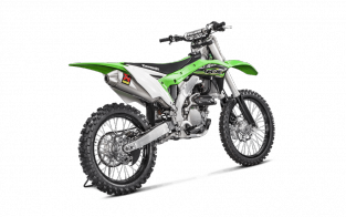Akrapovic Evolution Line Titanium Volledig Uitlaatsysteem zonder E-keur Kawasaki KX 250 F 2017 - 2020