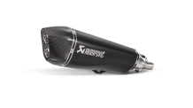 Akrapovic Slip-on Line RVS Black Einddemper met E-keur Piaggio MP3 500 / LT / HPE 2008 > 2020