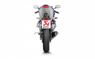 Akrapovic Racing Line Titanium Volledig Uitlaat Systeem met E-keur Yamaha YZF-R125 2014 > 2018