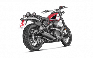 Akrapovic Slip-On Line RVS Einddemper met E-keur Yamaha SCR950 2017 - 2020