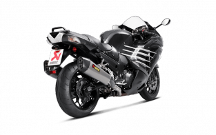 Akrapovic Slip-On Line Titanium Einddemper Set met E-keur Kawasaki ZZR1400 / ZX14R 2012 - 2020