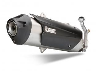 Mivv Urban RVS Slip-on Einddemper met E-keur incl. Katalysator Gilera Nexus 500 2004 > 2012