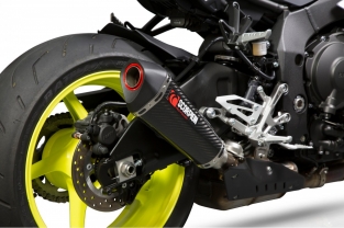 Scorpion Exhaust Serket Taper Carbon Slip-on Einddemper zonder E-keur Yamaha MT-10 2016 - 2021
