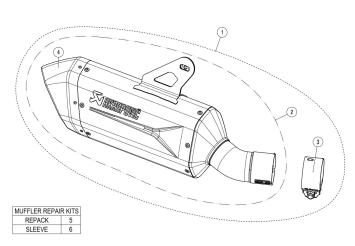 Akrapovic Slip-on Line Titanium Einddemper met E-keur BMW R 1300 GS 2024