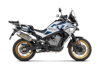 Akrapovic Slip-on Line Titanium Einddemper met E-keur CF Moto 800 MT 2025 - 2026