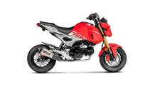Akrapovic Racing Line Titanium Volledig Uitlaatsysteem zonder E-keur Honda MSX 125 / GROM 2016 - 2020