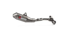 Akrapovic Evolution Line Titanium Volledig Uitlaatsysteem zonder E-keur Honda CRF 450 R / RX 2021 - 2023