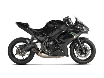 Akrapovic Racing Line Titanium Volledig Uitlaatsysteem met E-keur Kawasaki Ninja 650 2024