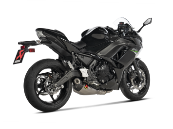 Akrapovic Racing Line Titanium Volledig Uitlaatsysteem met E-keur Kawasaki Ninja 650 2024