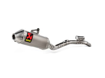 Akrapovic Evolution Line Titanium Volledig Uitlaatsysteem zonder E-keur Suzuki RM-Z250 2019 > 2026