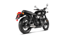 Akrapovic Slip-on Line Titanium Einddemper Set met E-keur Triumph Bonneville T100 2017 - 2020